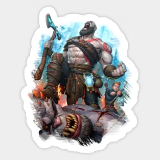 God of War Sticker